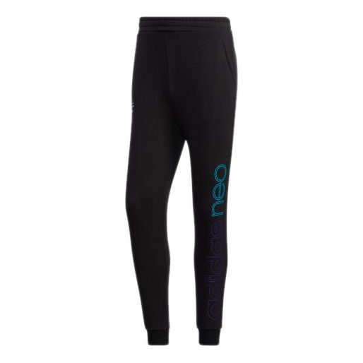 

Спортивные штаны adidas neo M Fav Ss Tp 2 Printing Casual Sports Pants Black, черный