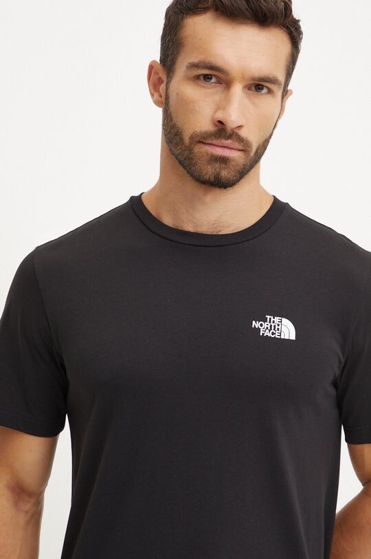 

Простая купольная тройник MS/S The North Face, черный