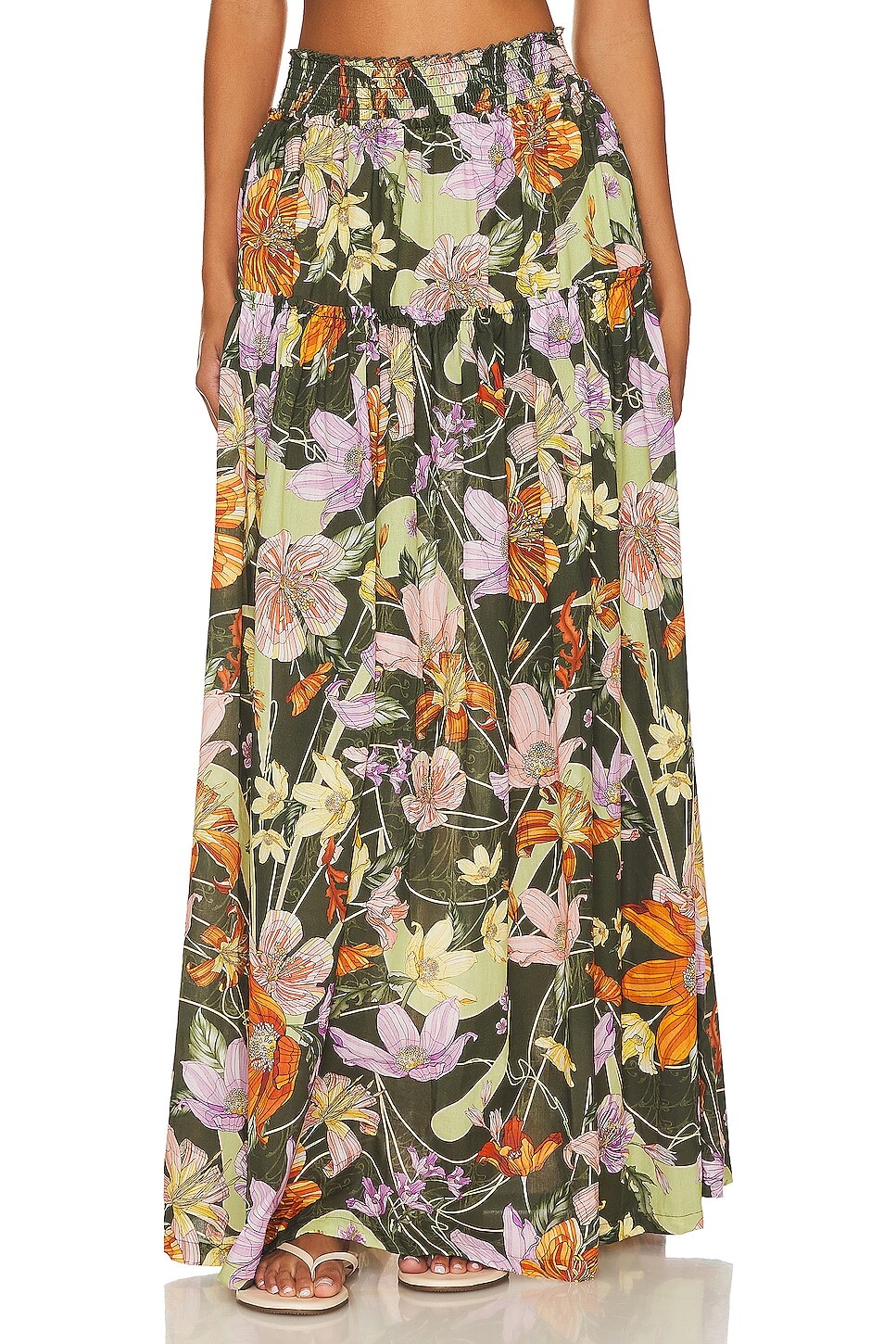 

Юбка макси Agua Bendita Jenna, цвет Multicolor