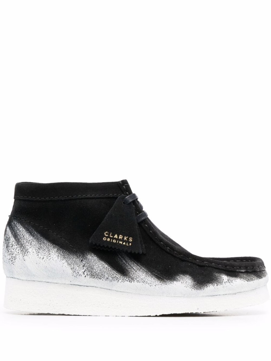 

Clarks Originals ботинки Wallabee, черный