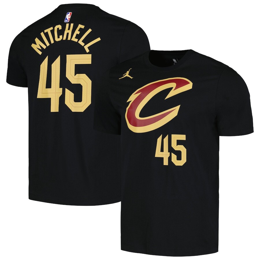 

Футболка с коротким рукавом Jordan Brand Cleveland Cavaliers, черный