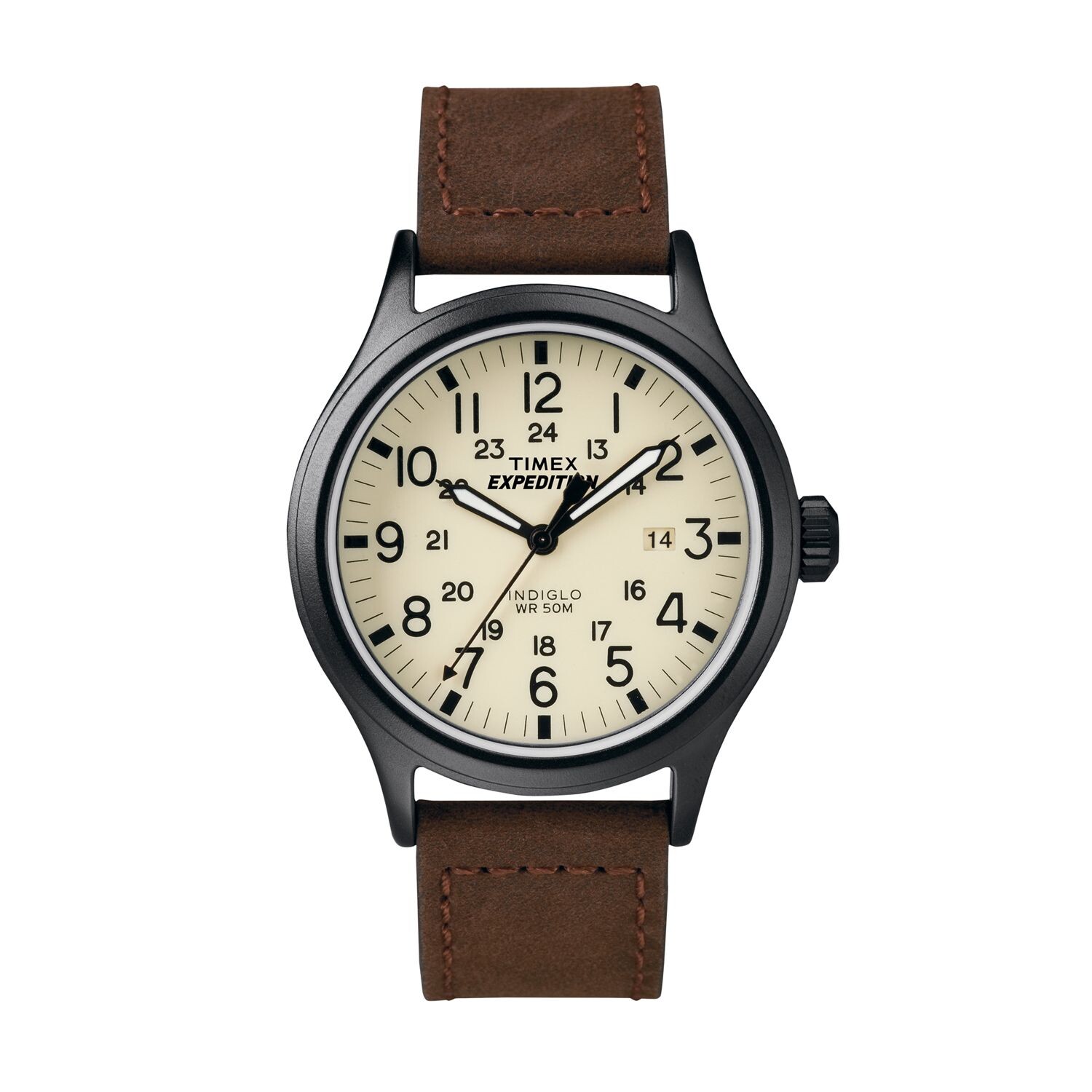 

Мужские кожаные часы Expedition Scout — T49963KZ Timex