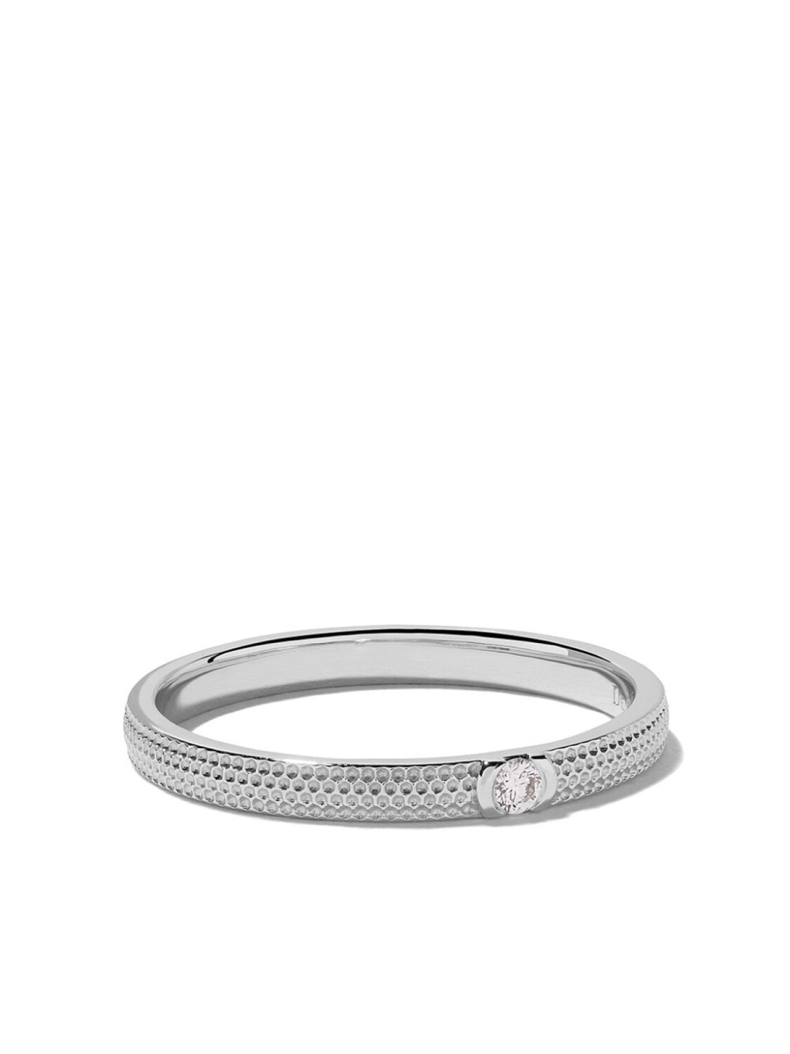 

Кольцо Azulea из белого золота с бриллиантом De Beers Jewellers, серебряный