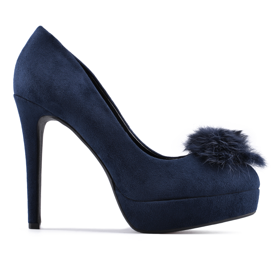 Женские элегантные туфли синие Tendenz