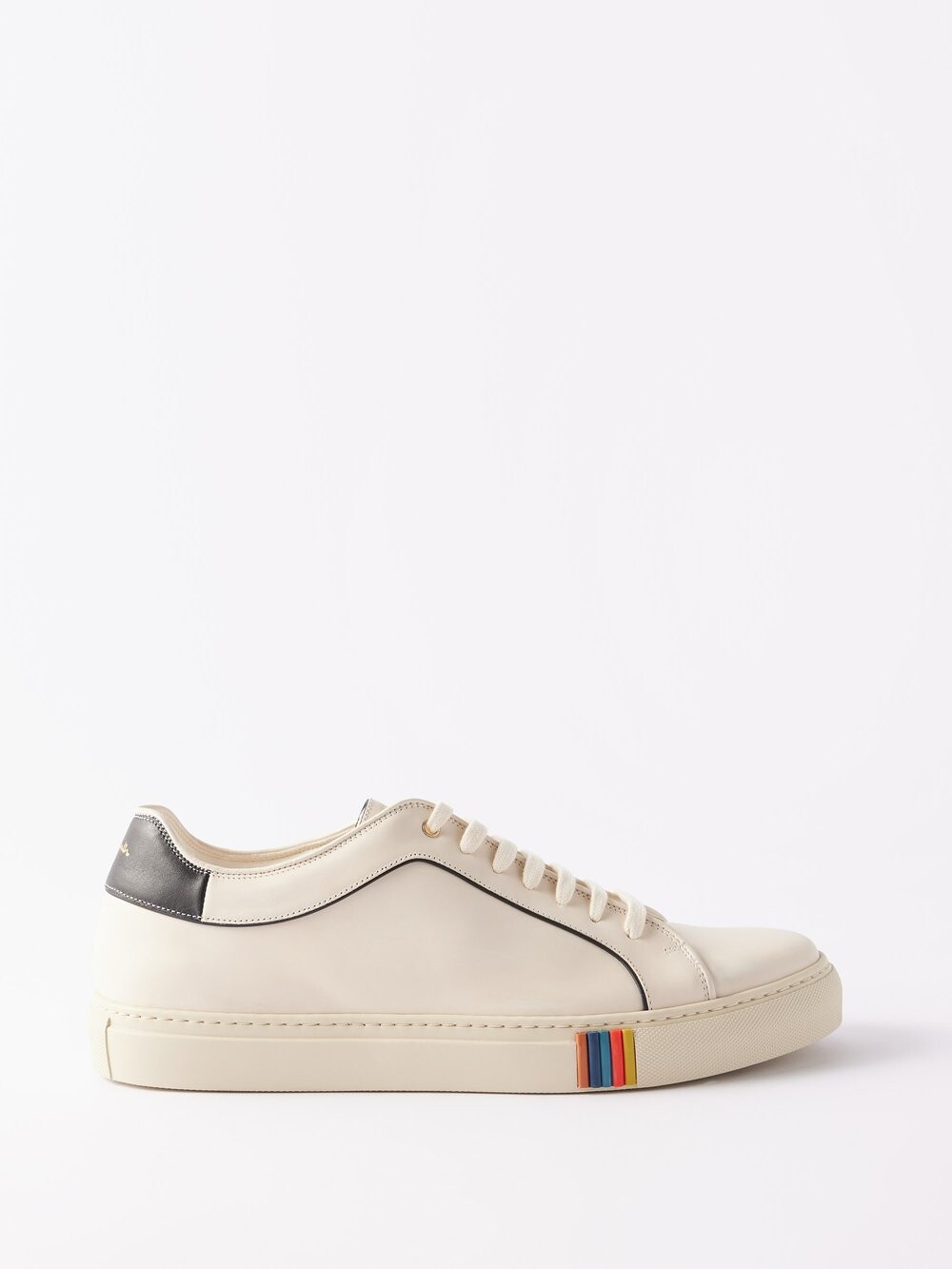

Кожаные кроссовки basso Paul Smith, бежевый