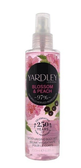 

Спрей для тела, 200 мл Yardley London Blossom & Peach