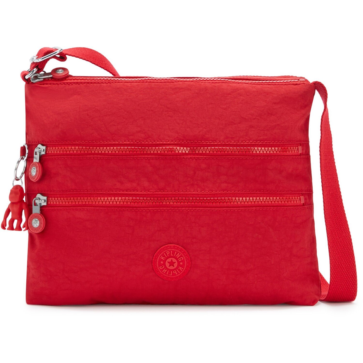

Сумка через плечо Kipling Basic Alvar Umhängetasche 33 см, цвет red rouge