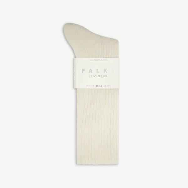 

Уютные носки из шерсти и кашемира Falke, бежевый