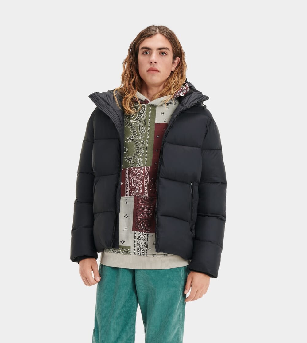 

Пуховик Brayden Puffer Jacket UGG, черный