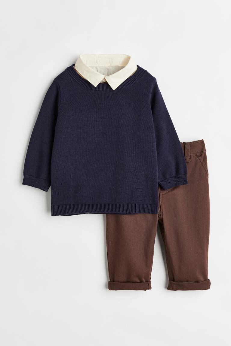 

Комплект из 2 предметов из хлопка H&M
