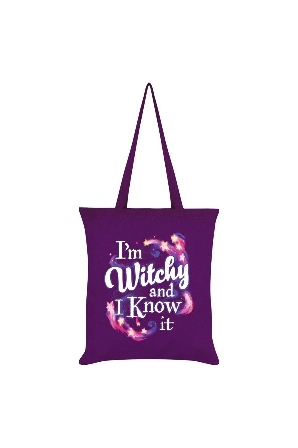 

Большая сумка I'm Witchy And I Know It Grindstore, фиолетовый