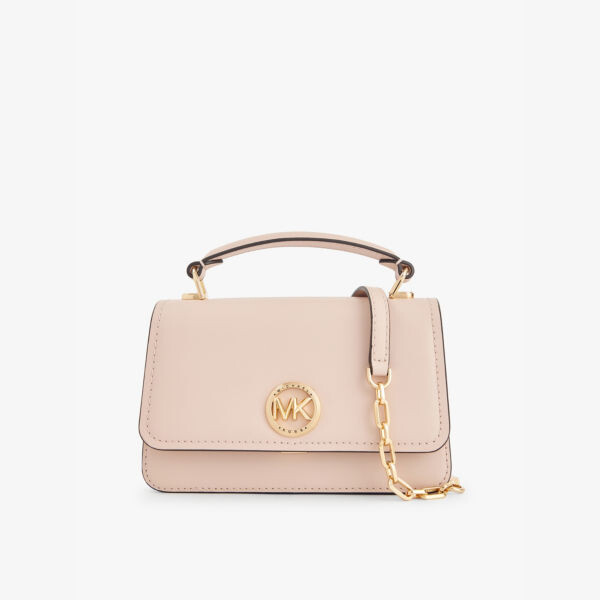 

Кожаная сумка через плечо Delancey Michael Michael Kors, розовый
