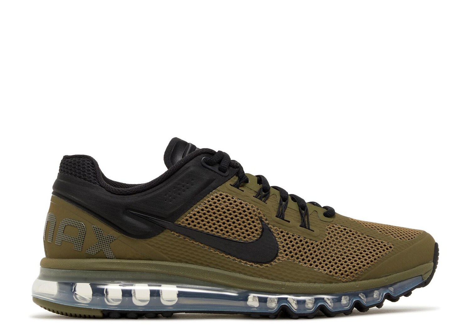 

Кроссовки Nike Air Max 2013 'Olive Black', зеленый, Зеленый;коричневый