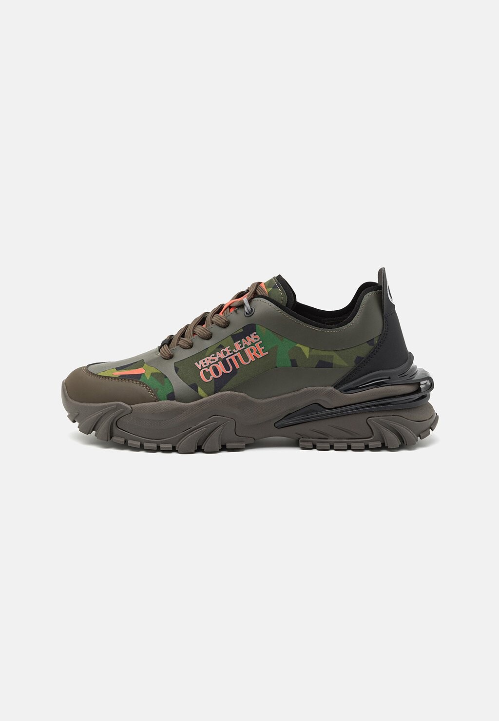 

Низкие кроссовки Fondo New Trail Trek Shoes Versace Jeans Couture, цвет khaki/multi-coloured