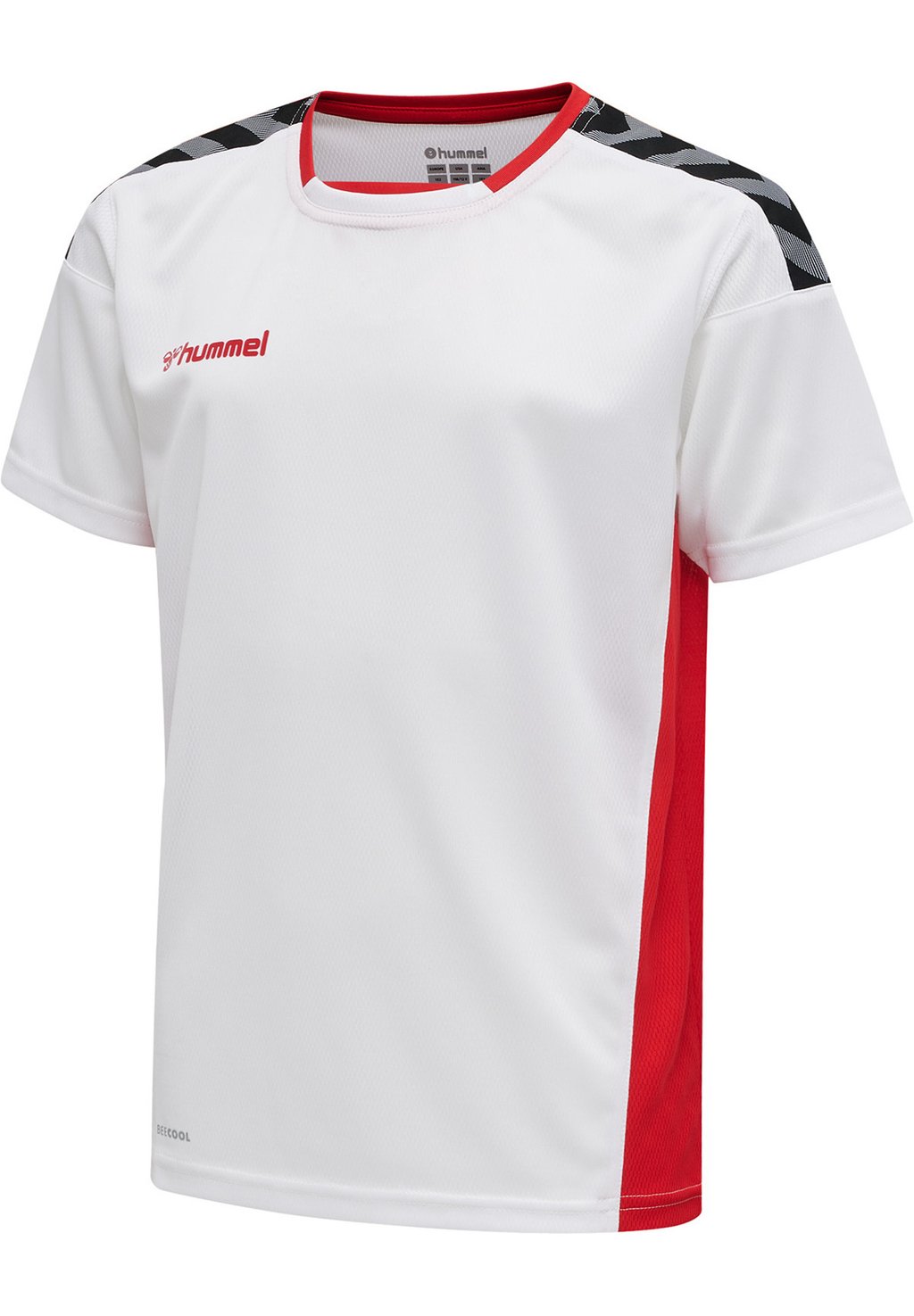 Футболка с принтом Hummel, цвет white/true red футболка с принтом authentic hummel цвет true red