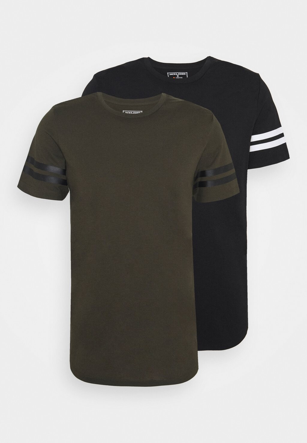 

Рубашка с принтом Jack & Jones, Серый