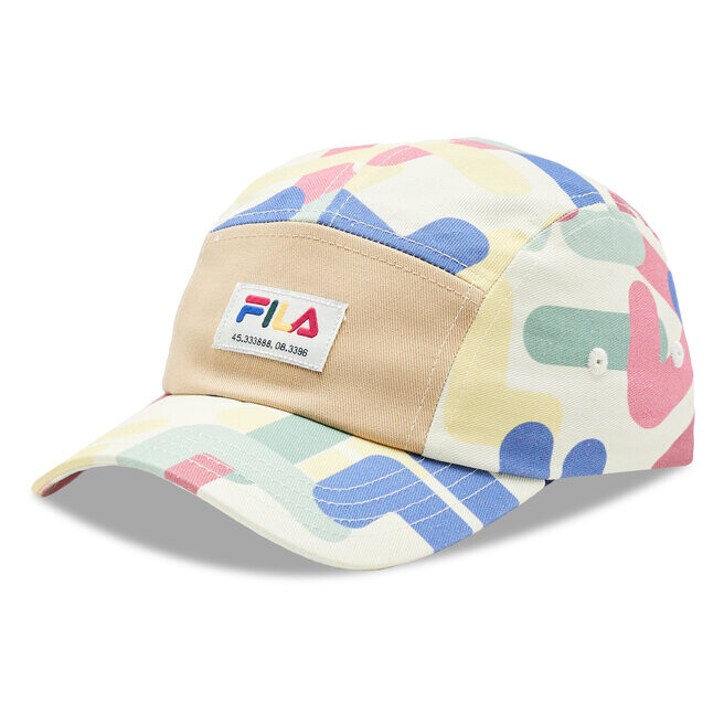 

Бейсболка Fila TakeoLetter Aop, цветной/бежевый