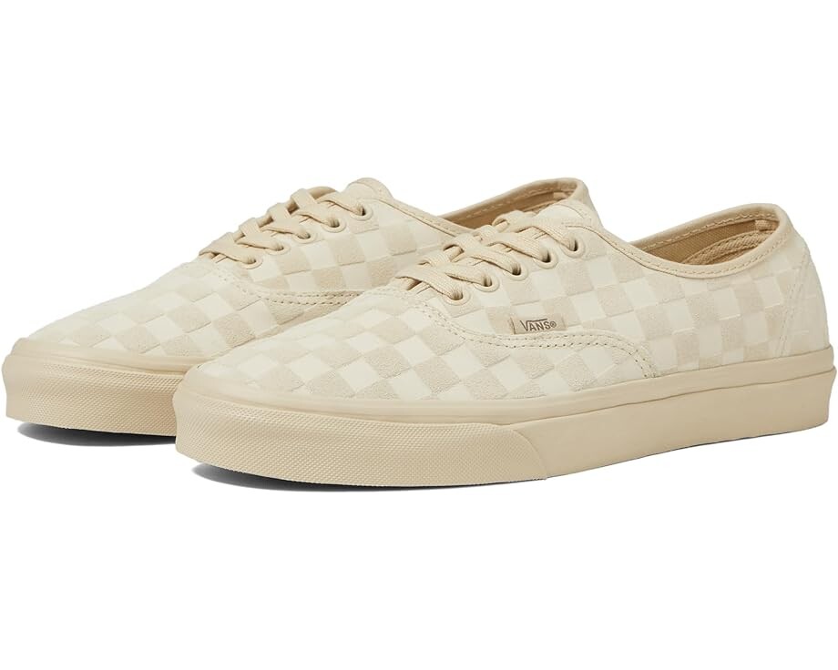 

Кроссовки Vans Authentic, цвет Mono Checkerboard Tan