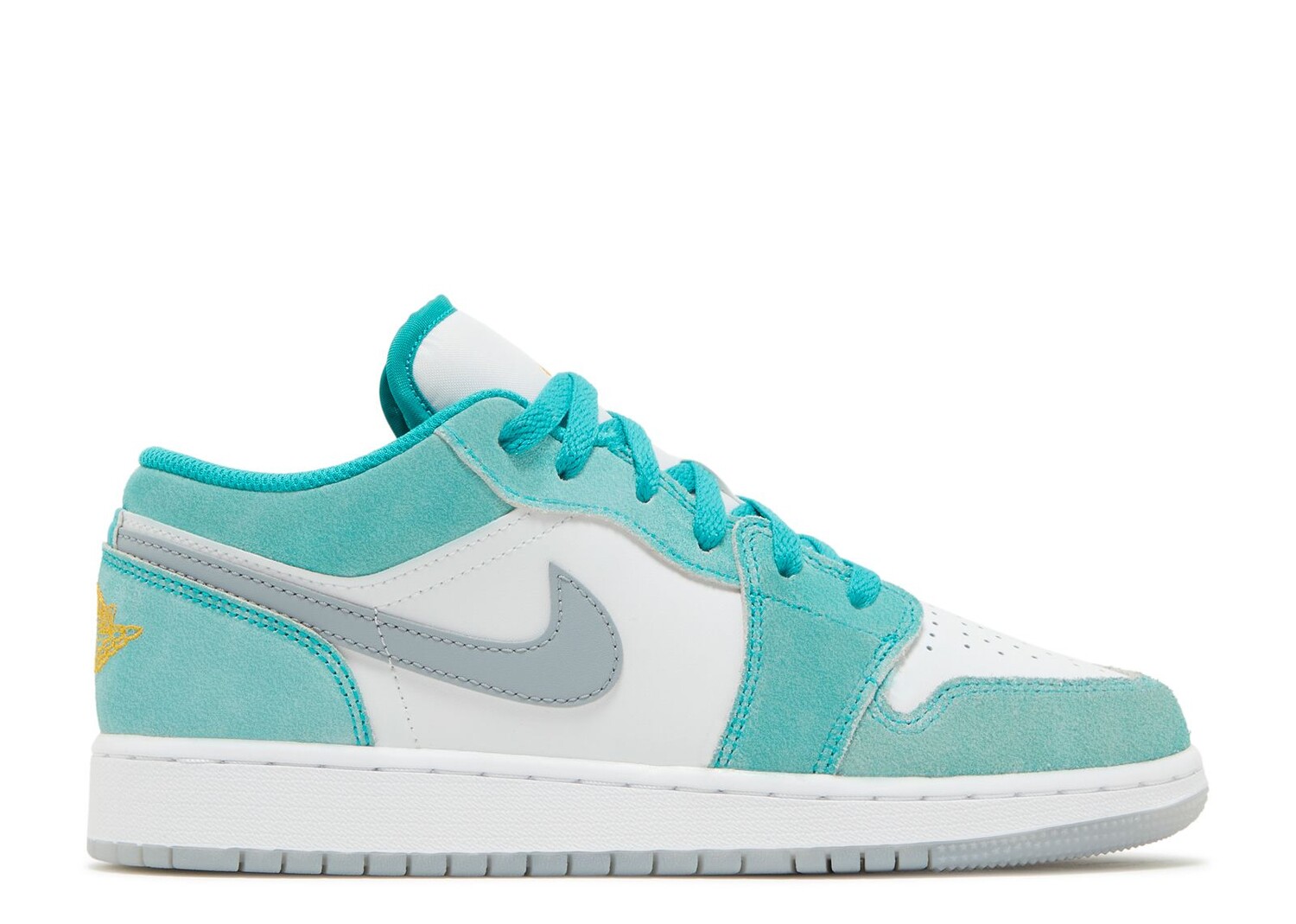 

Кроссовки Air Jordan Air Jordan 1 Low Se Gs 'New Emerald', белый