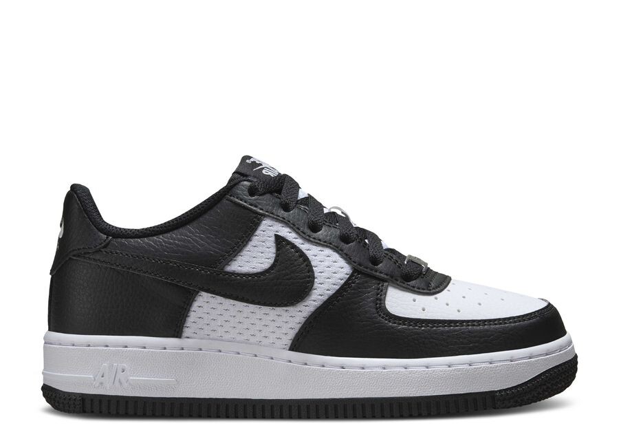 

Кроссовки Nike Air Force 1 GS, цвет Black White Mesh
