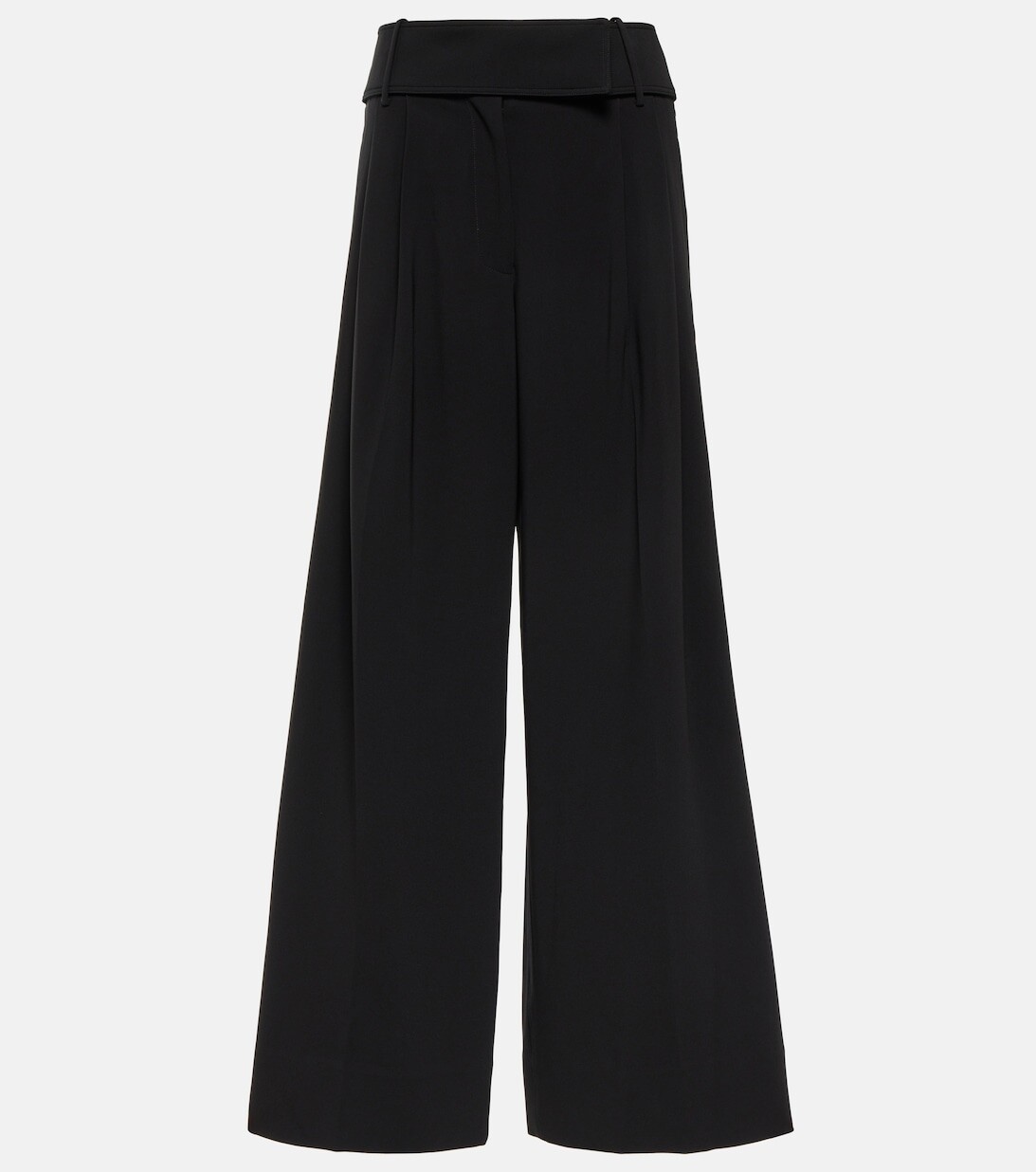 

Широкие брюки из крепа PROENZA SCHOULER, черный
