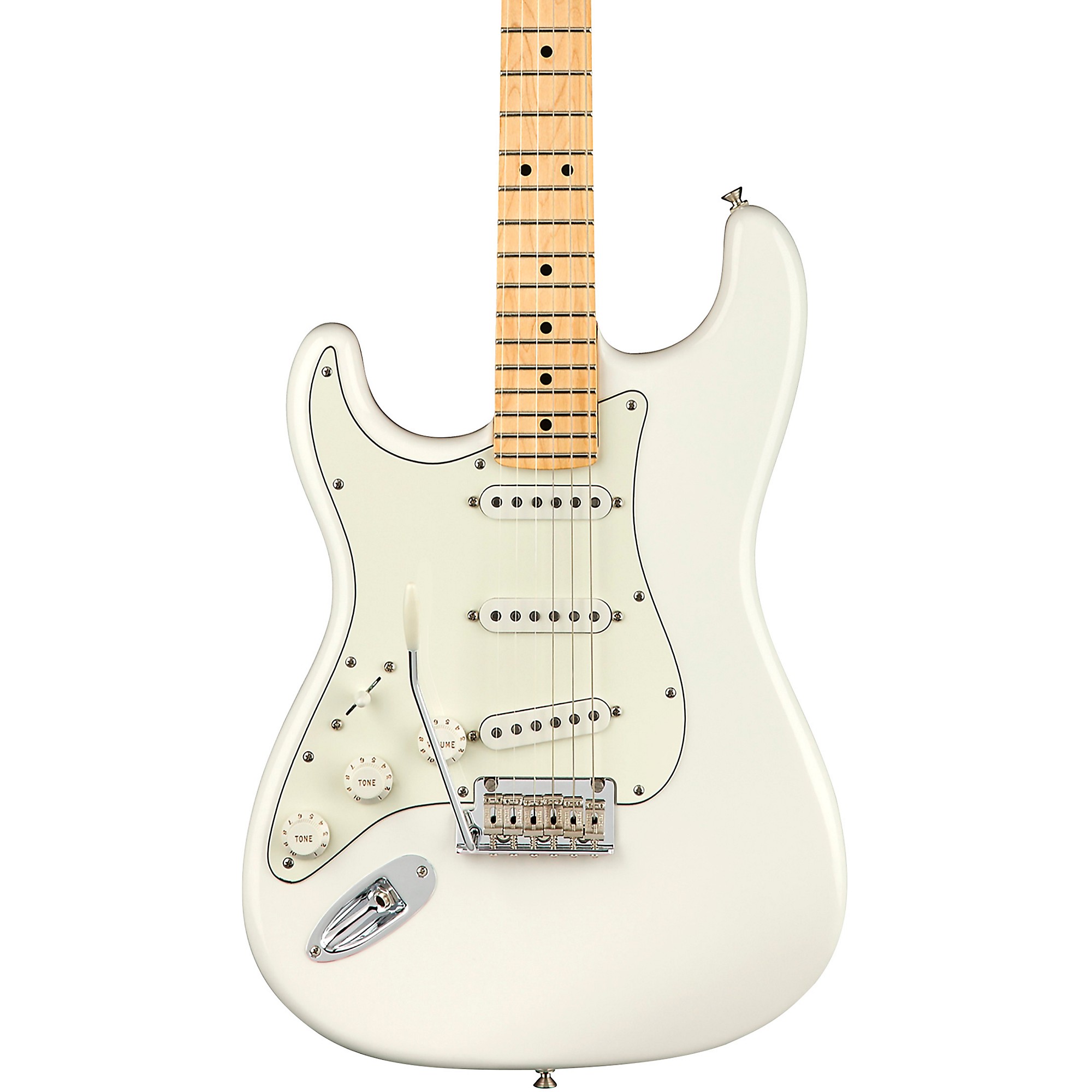 

Электрогитара Fender Player Stratocaster с кленовой накладкой для левой руки, полярный белый цвет