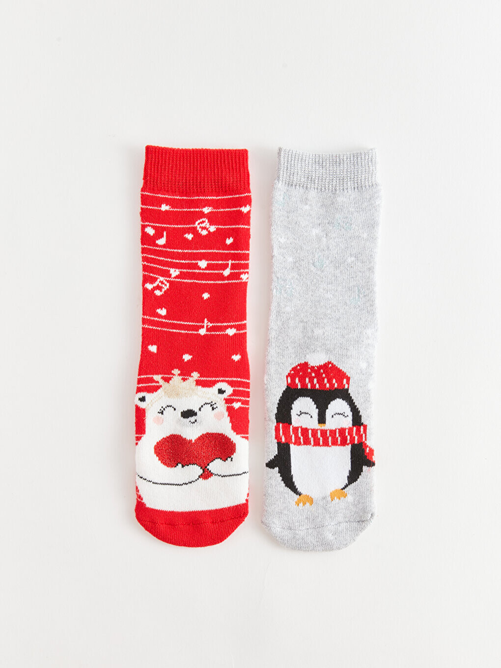 

Носки для девочек с рисунком, 2 шт. LCW Kids
