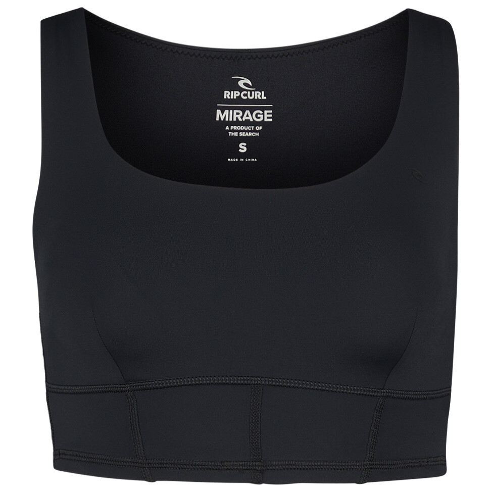 

Верх бикини Rip Curl Women's Mirage Ultimate Scoop Neck Crop, черный