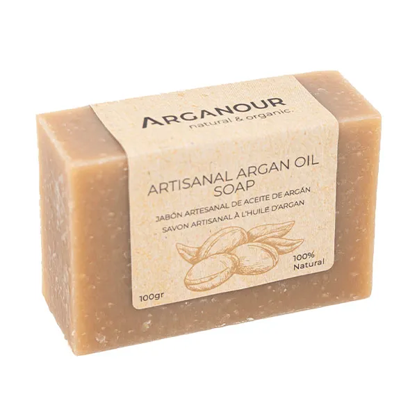 

Кусок мыла Artisanal Argan Oil Soap Arganour, 100 g