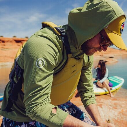 

Толстовка Tahoe 2 Sun мужская Backcountry, цвет Mosstone Solid