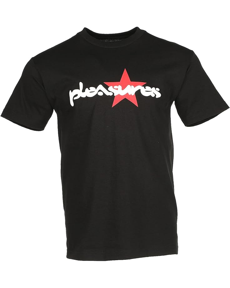 Футболка Pleasures Vibration T-Shirt, черный