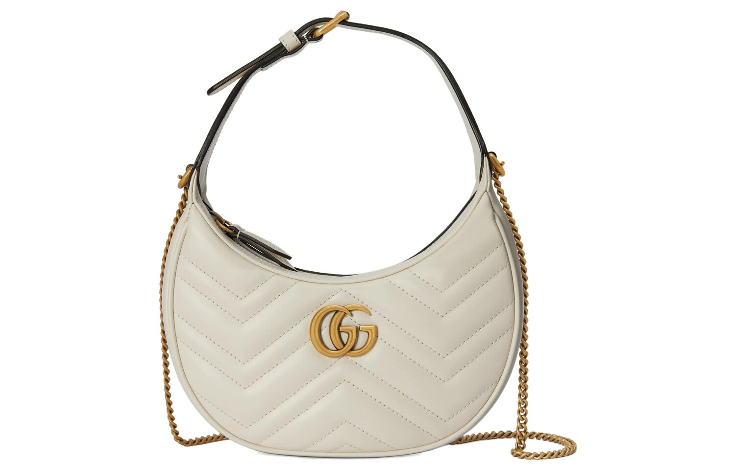 

Сумка GUCCI на одно плечо, белый