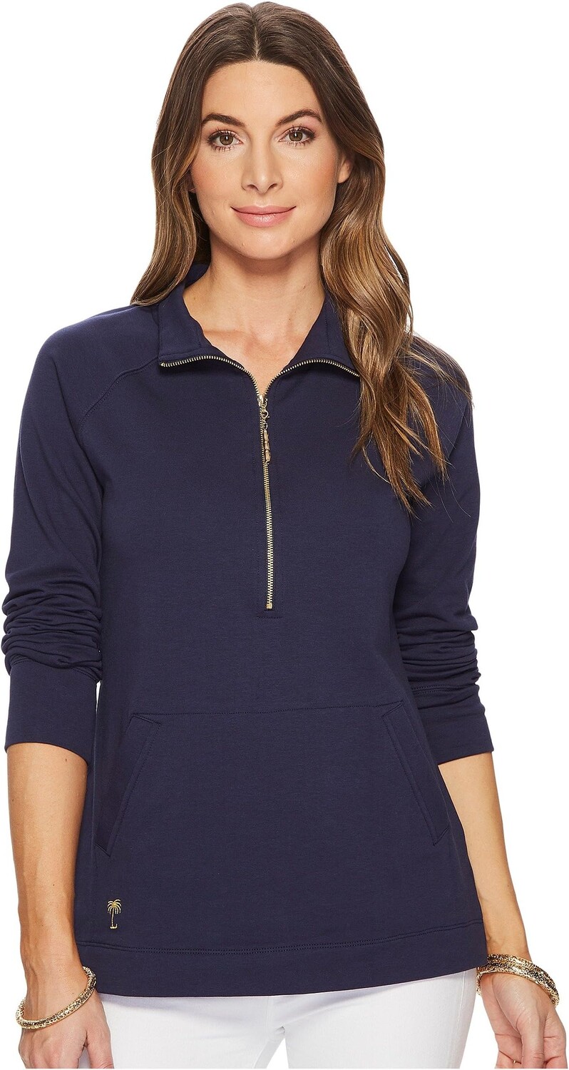 

Толстовка Skipper Solid Popover Lilly Pulitzer, цвет True Navy