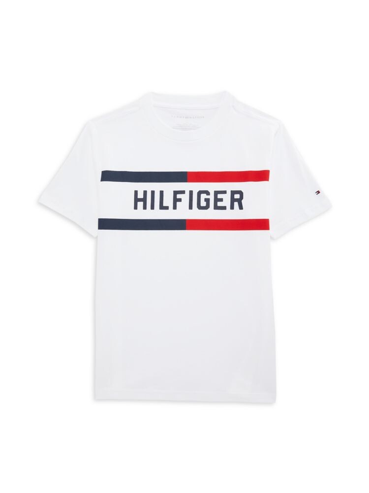 

Футболка с логотипом Little Boy's Tommy Hilfiger, цвет Fresh White