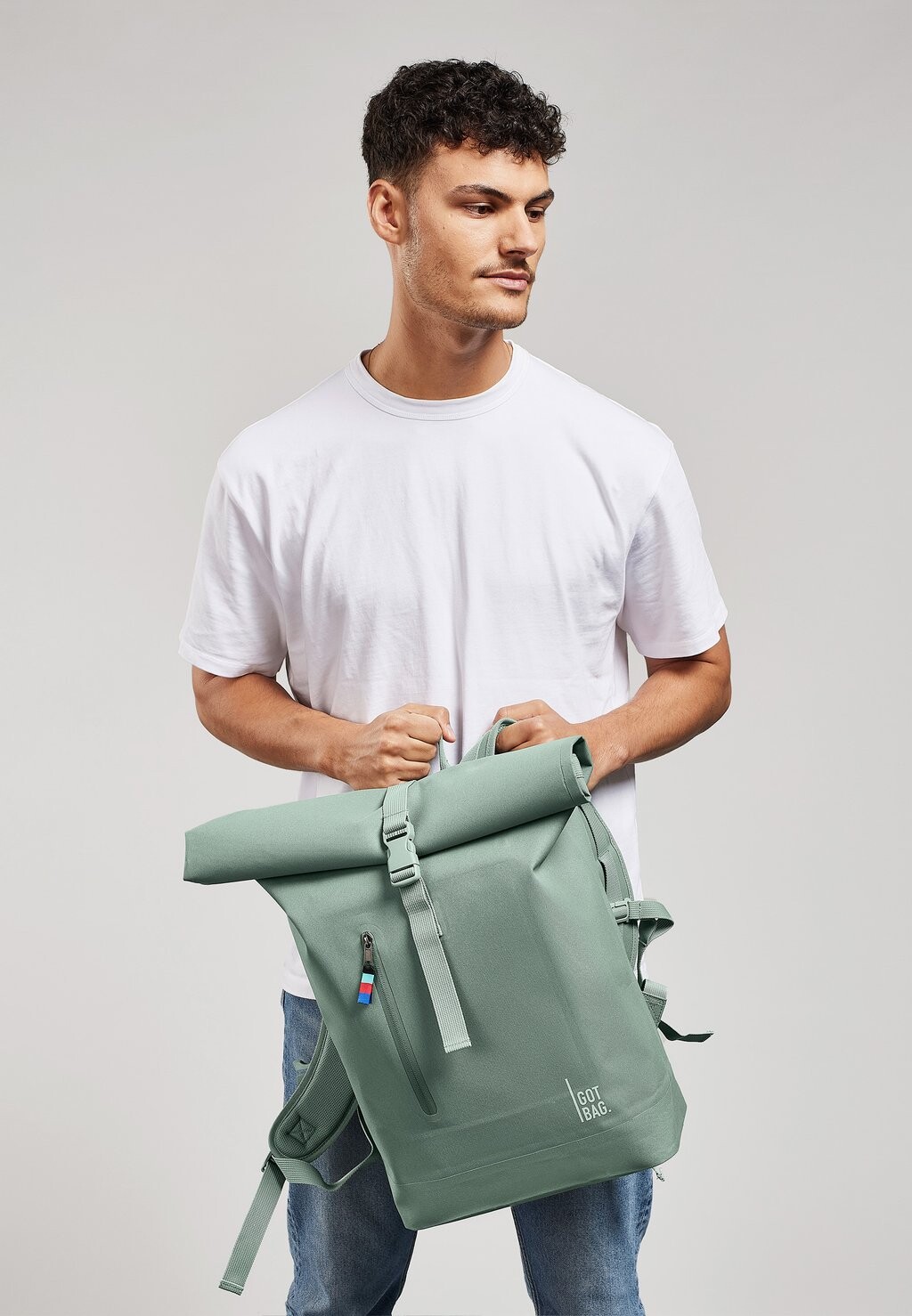 Рюкзак ROLLTOP LITE GOT BAG, цвет turquoise