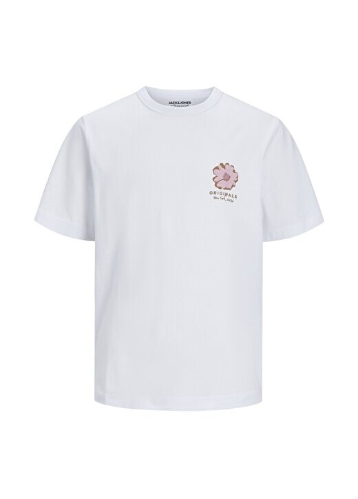 

Белая мужская футболка с круглым воротником JOREASTER ACTIVITY TEE SS CREW NECK Jack & Jones, белый