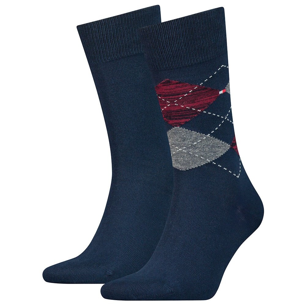 

Носки Toммy Hilfiger Check 2 шт, разноцветный