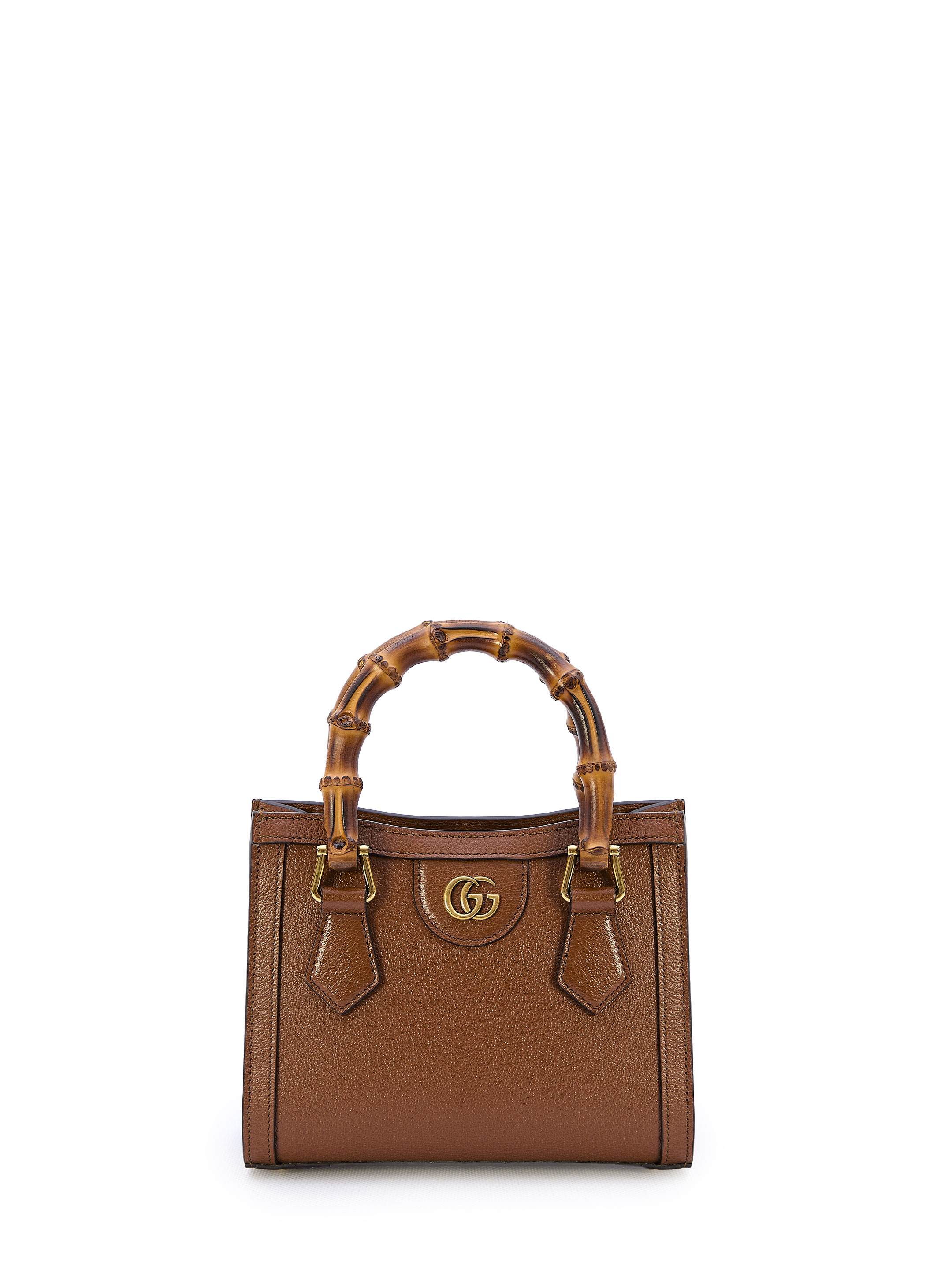 Мини сумка Gucci Diana, коричневый