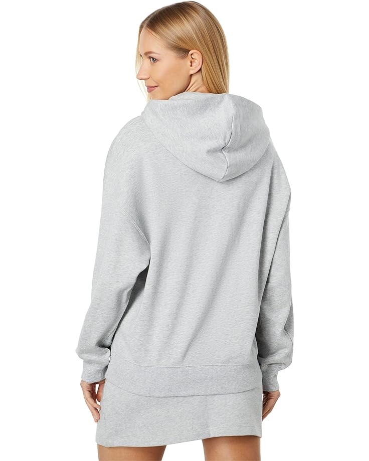 Худи PUMA Classics Oversized Hoodie, цвет Light Gray Heather