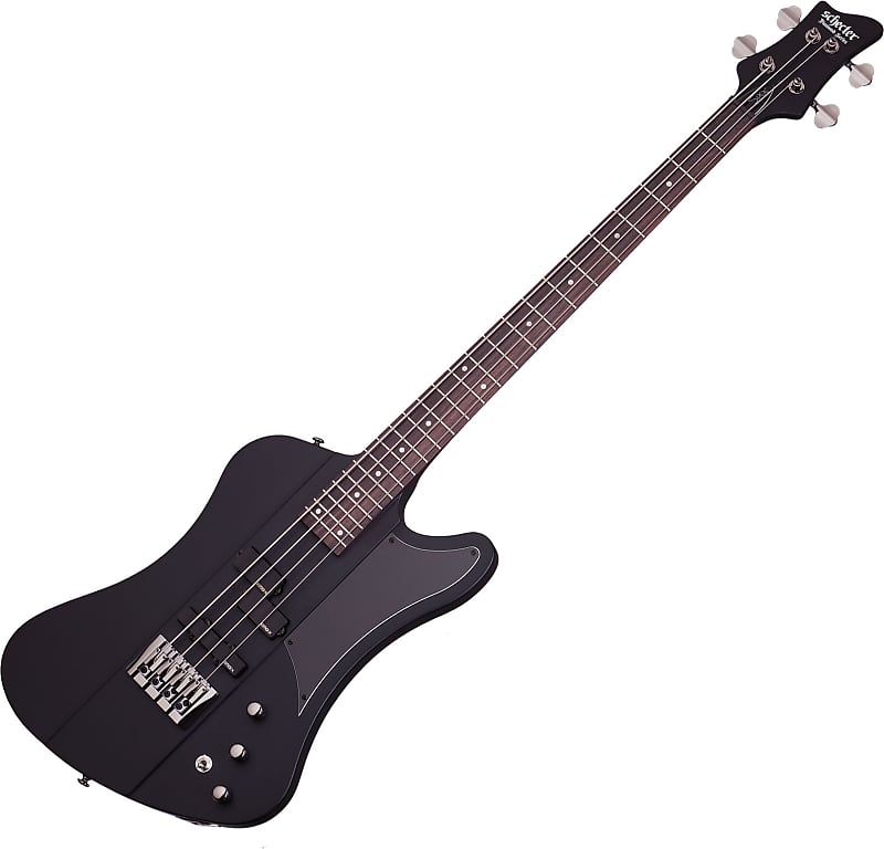 цена Басс гитара Schecter Sixx Electric Bass in Satin Black Finish