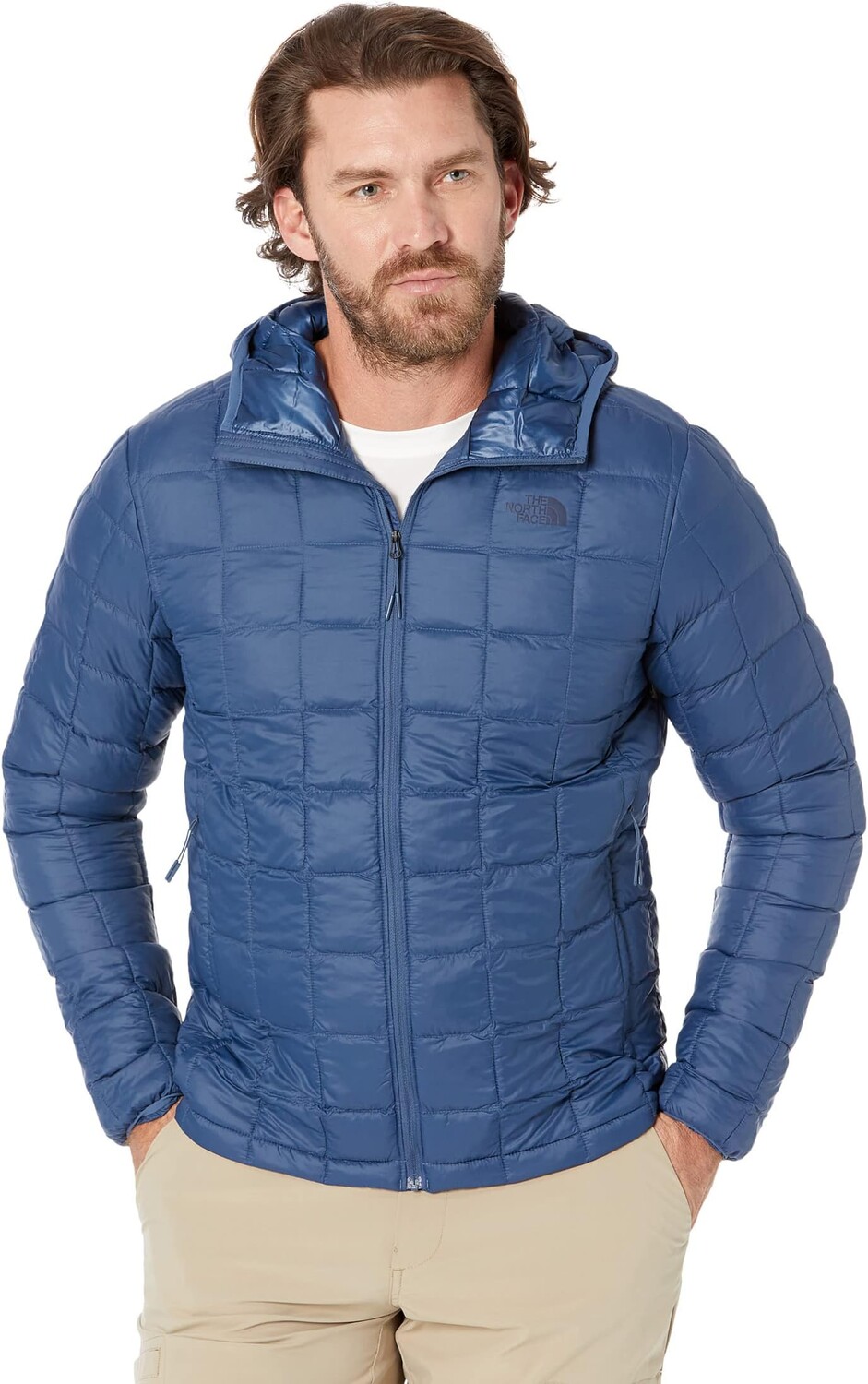 

Куртка Thermoball Eco Hoodie The North Face, цвет Shady Blue