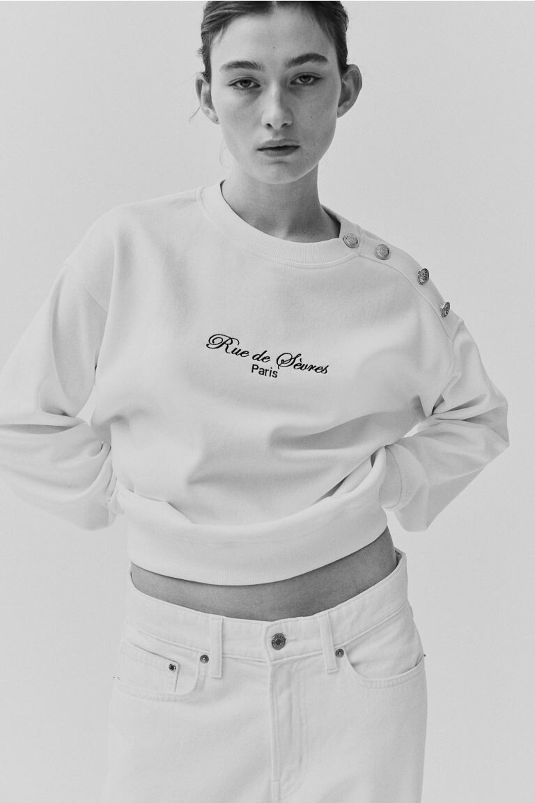 

Фуфайка H&M, белый