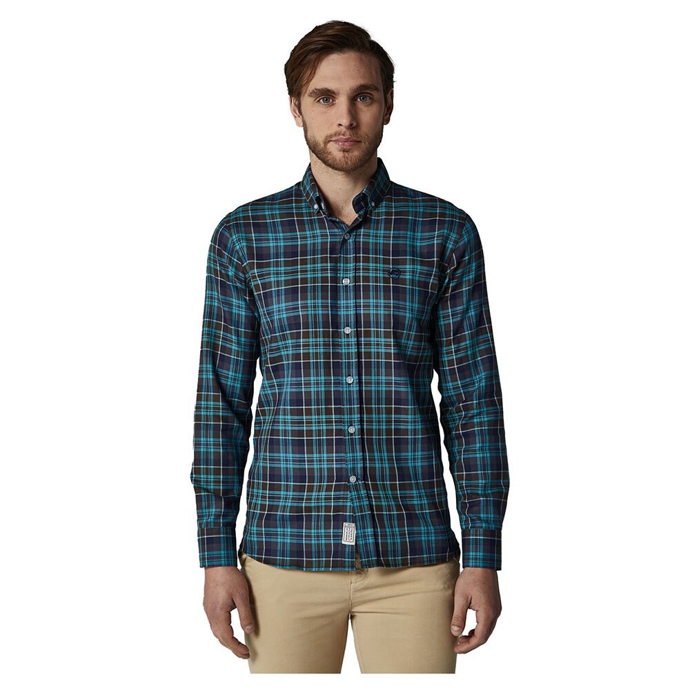 

Рубашка с длинным рукавом Altonadock 223275020810 Slim Fit, синий