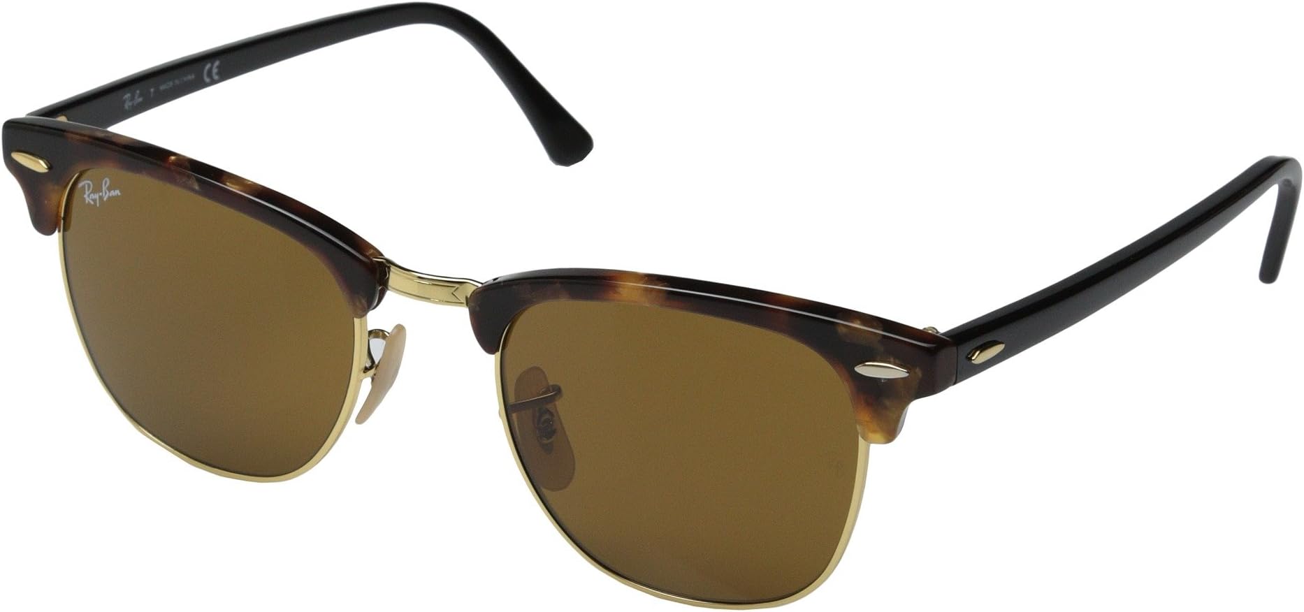 Солнцезащитные очки RB3016 Clubmaster Sunglasses Ray-Ban, цвет Havana Spotted Brown