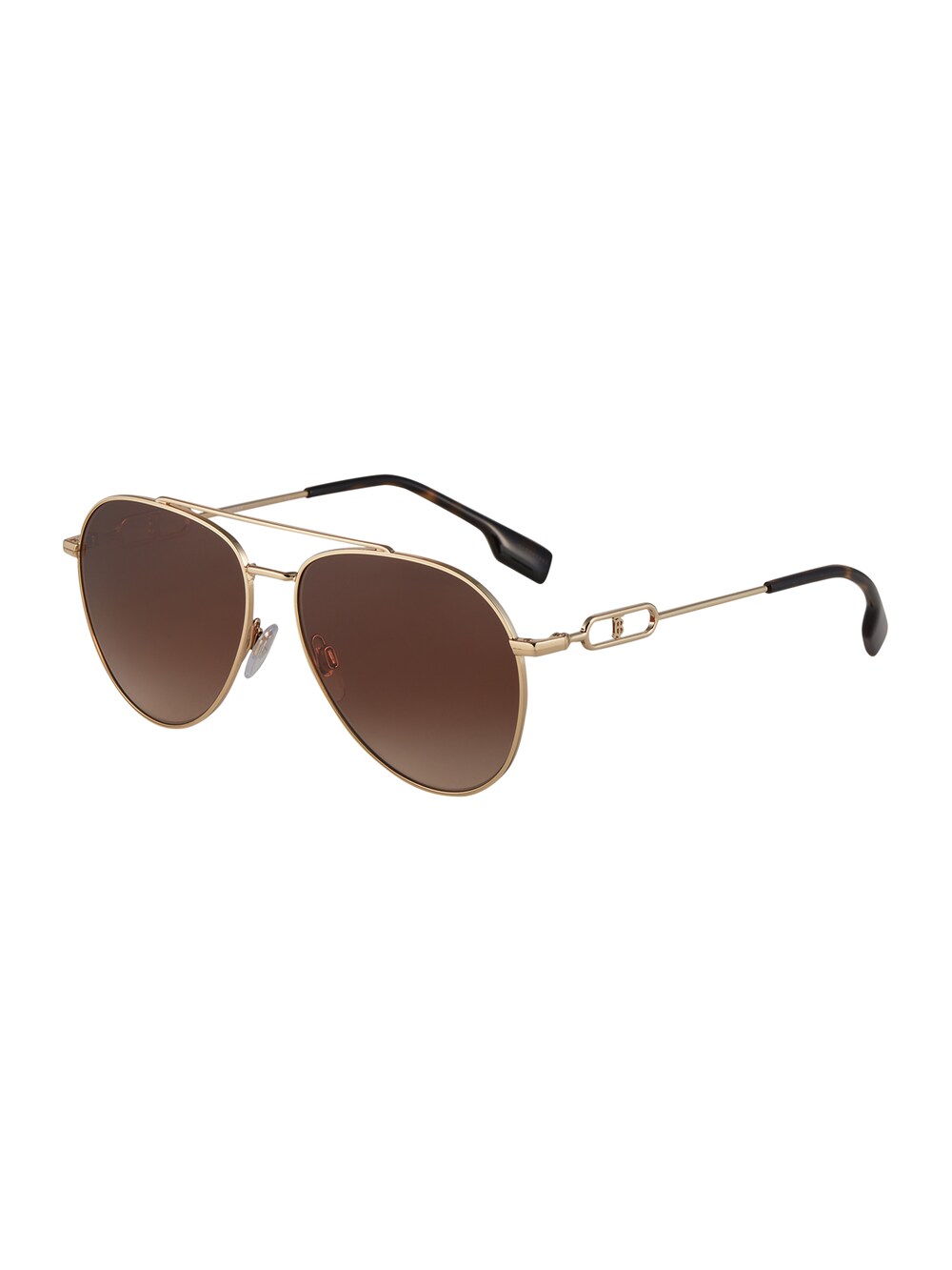 Солнечные очки BURBERRY 0BE3128, коричневый