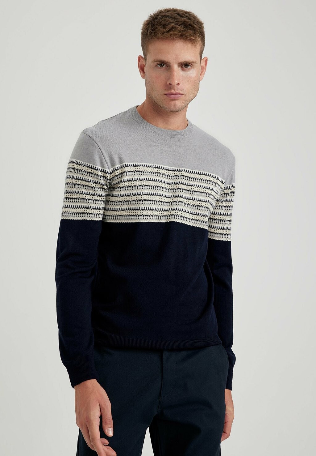 

Свитер Standart Fit DeFacto, цвет navy