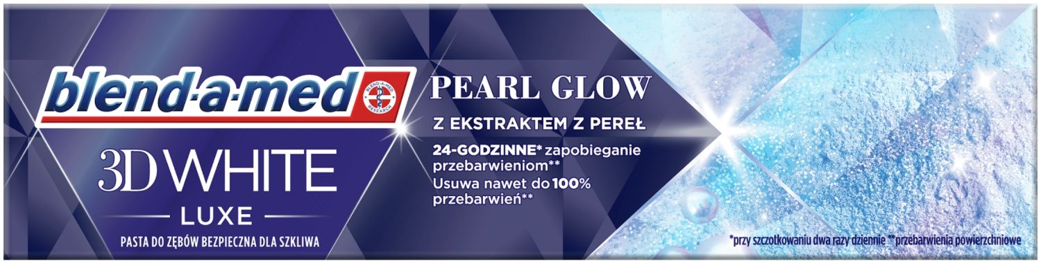 цена Blend-a-med 3D White Lux Pearl Glow Зубная паста, 75 ml