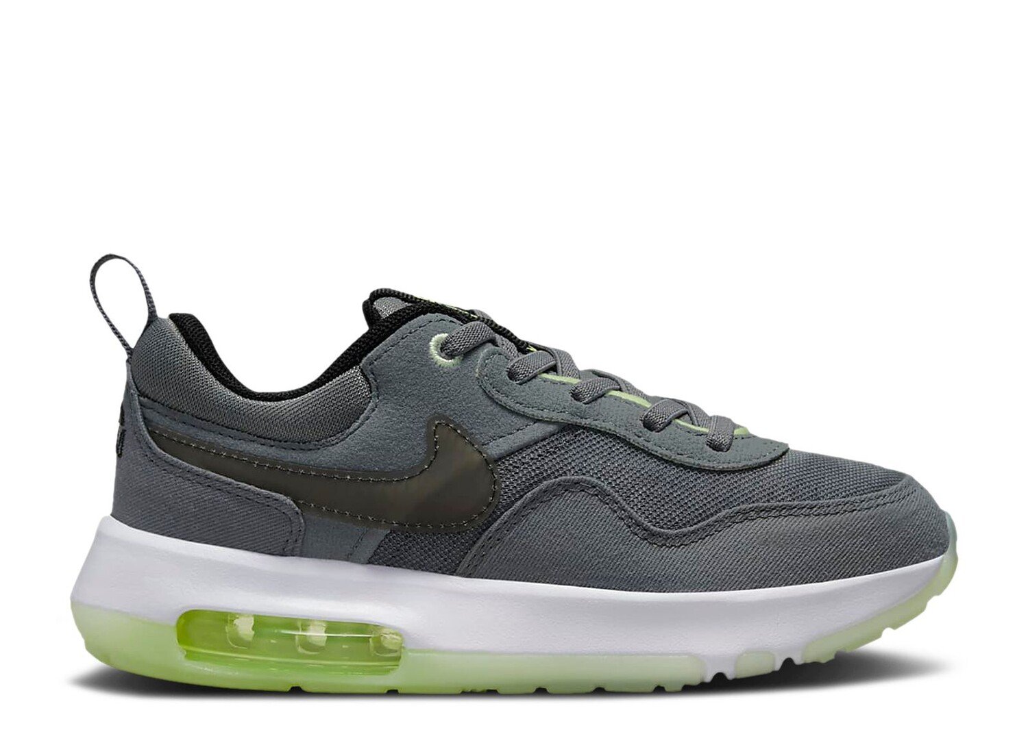 

Кроссовки Nike Air Max Motif Ps 'Smoke Grey Barely Volt', серый