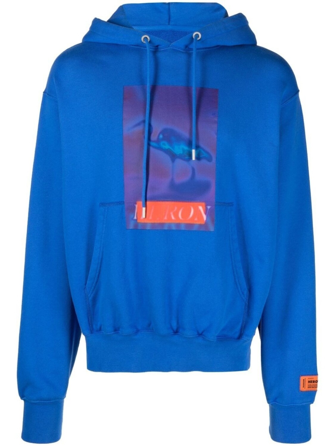 

Heron Preston худи Censored с графичным принтом, синий