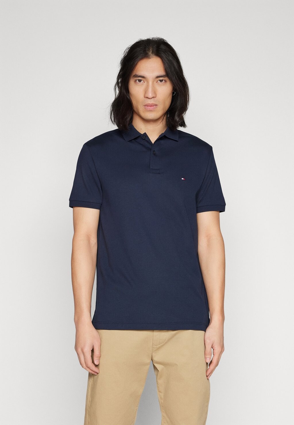 

Рубашка поло Tommy Hilfiger, темно-синий